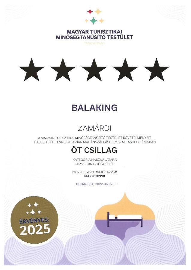 Zamárdi Balakingヴィラ エクステリア 写真